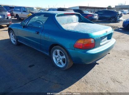 1995 HONDA CIVIC DEL SOL S Turquoise  Gasoline JHMEG1146SS002706 photo #4