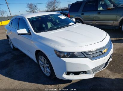 2017 CHEVROLET IMPALA 1LT White  Gasoline 2G1105S33H9119552 photo #1