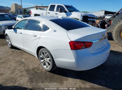 2017 CHEVROLET IMPALA 1LT White  Gasoline 2G1105S33H9119552 photo #4