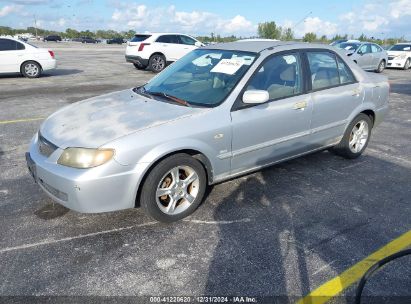 2003 MAZDA PROTEGE DX/ES/LX Silver  Gasoline JM1BJ225430218344 photo #3