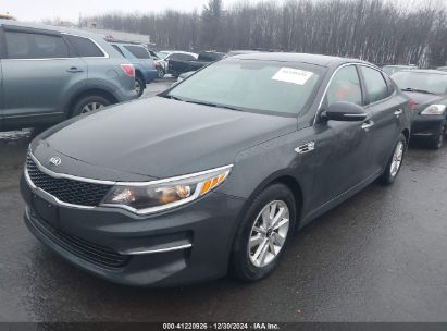 2016 KIA OPTIMA LX Black  Gasoline 5XXGT4L3XGG113725 photo #3