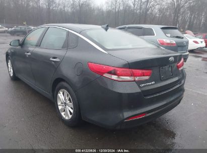 2016 KIA OPTIMA LX Black  Gasoline 5XXGT4L3XGG113725 photo #4