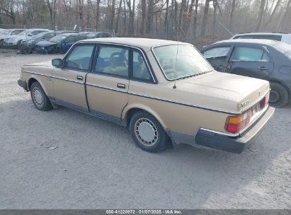 1990 VOLVO 240 DL Gold  Gasoline YV1AA8841L1396732 photo #4