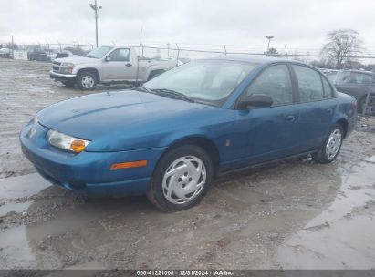 2001 SATURN SL2 Blue  Gasoline 1G8ZK52791Z342725 photo #3