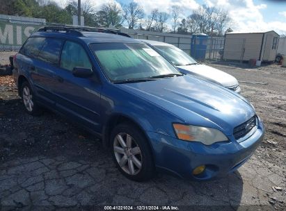 2007 SUBARU OUTBACK 2.5I/2.5I BASIC/2.5I L.L. BEAN EDITION Blue  Gasoline 4S4BP61C977342172 photo #1