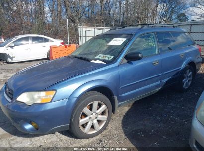 2007 SUBARU OUTBACK 2.5I/2.5I BASIC/2.5I L.L. BEAN EDITION Blue  Gasoline 4S4BP61C977342172 photo #3