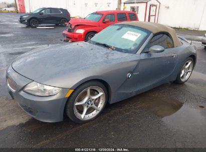 2008 BMW Z4 3.0SI Gray  Gasoline 4USBU53568LX04533 photo #3