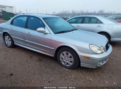 2004 HYUNDAI SONATA Silver  Gasoline KMHWF25S64A969487 photo #1