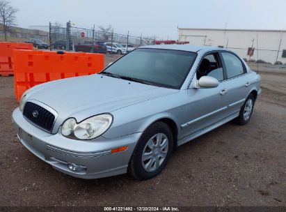 2004 HYUNDAI SONATA Silver  Gasoline KMHWF25S64A969487 photo #3