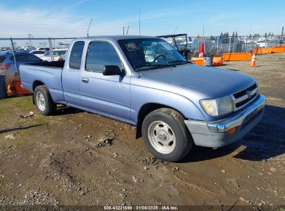 1999 TOYOTA TACOMA Light Blue  Gasoline 4TAVL52N4XZ561662 photo #1