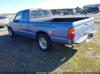 1999 TOYOTA TACOMA Light Blue  Gasoline 4TAVL52N4XZ561662 photo #4