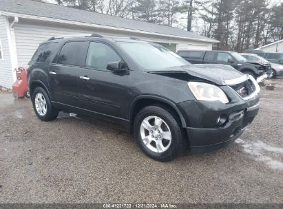 2011 GMC ACADIA SL Black  Gasoline 1GKKVNED0BJ331102 photo #1