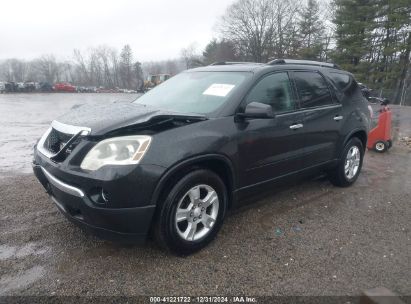 2011 GMC ACADIA SL Black  Gasoline 1GKKVNED0BJ331102 photo #3