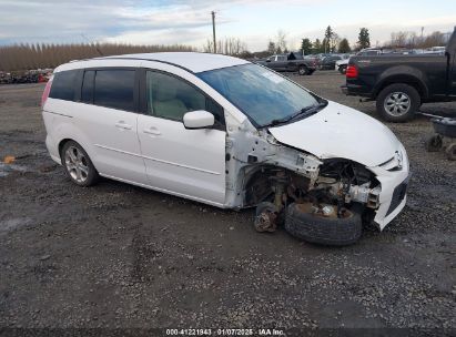 2008 MAZDA MAZDA5 SPORT White  Gasoline JM1CR29L480300356 photo #1