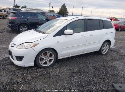 2008 MAZDA MAZDA5 SPORT White  Gasoline JM1CR29L480300356 photo #3