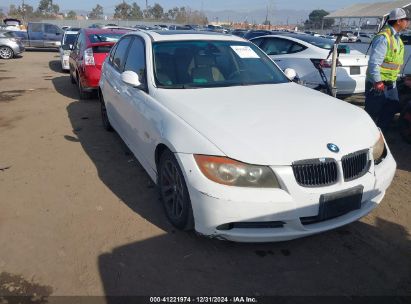 2006 BMW 325I White  Gasoline WBAVB13556KX47360 photo #1