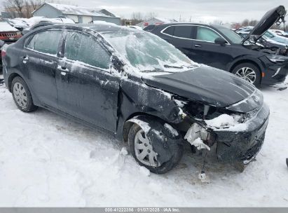 2022 KIA RIO S Black  Gasoline 3KPA24AD4NE463863 photo #1