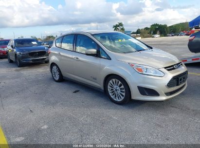 2017 FORD C-MAX ENERGI SE Gold  Hybrid 1FADP5EU9HL101995 photo #1