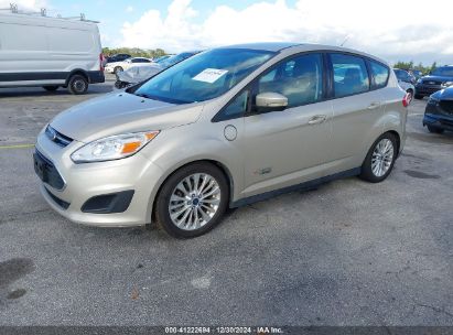 2017 FORD C-MAX ENERGI SE Gold  Hybrid 1FADP5EU9HL101995 photo #3