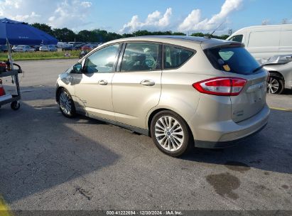 2017 FORD C-MAX ENERGI SE Gold  Hybrid 1FADP5EU9HL101995 photo #4