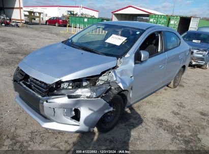 2024 MITSUBISHI MIRAGE G4 ES Silver  Gasoline ML32FUFJ4RHF05283 photo #3