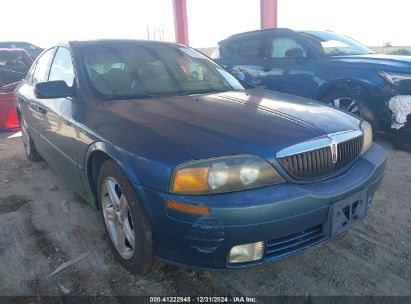 2002 LINCOLN LS V8 AUTO Blue  Gasoline 1LNHM87A32Y680352 photo #1