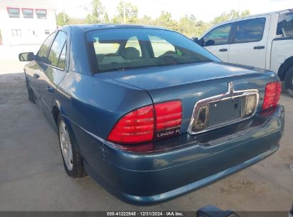 2002 LINCOLN LS V8 AUTO Blue  Gasoline 1LNHM87A32Y680352 photo #4