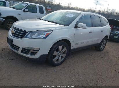 2014 CHEVROLET TRAVERSE LTZ White  Gasoline 1GNKVJKD8EJ132612 photo #3