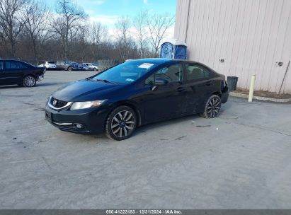 2015 HONDA CIVIC EX-L Black  Gasoline 19XFB2F91FE212587 photo #3