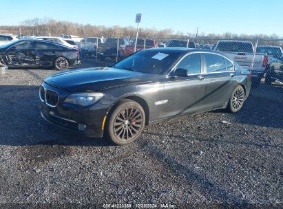 2012 BMW 750LI XDRIVE Black  Gasoline WBAKC8C59CC437484 photo #3