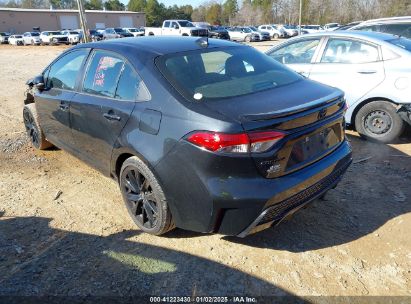 2021 TOYOTA COROLLA SE NIGHTSHADE EDITION Black  Gasoline 5YFS4MCE5MP060850 photo #4