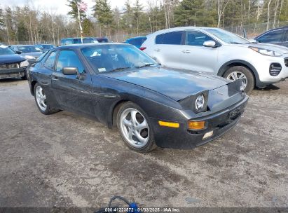 1985 PORSCHE 944 Black  Gasoline WP0AA0944FN454593 photo #1