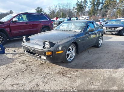 1985 PORSCHE 944 Black  Gasoline WP0AA0944FN454593 photo #3