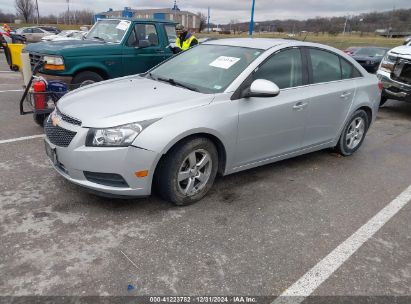 2014 CHEVROLET CRUZE 1LT AUTO Silver  Gasoline 1G1PC5SB8E7373523 photo #3