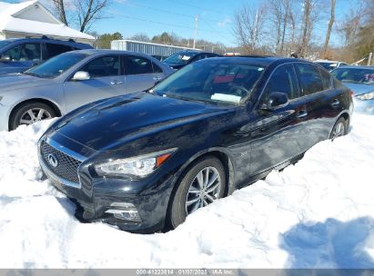 2016 INFINITI Q50 2.0T PREMIUM Black  Gasoline JN1CV7AR0GM253412 photo #3