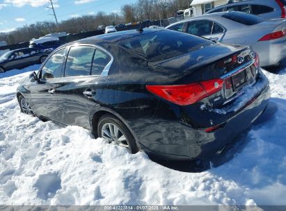 2016 INFINITI Q50 2.0T PREMIUM Black  Gasoline JN1CV7AR0GM253412 photo #4