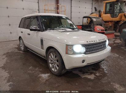 2008 LAND ROVER RANGE ROVER SUPERCHARGED White  Gasoline SALMF13488A269009 photo #1