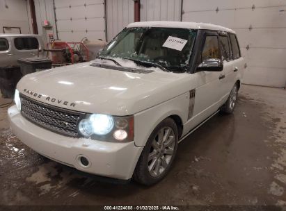 2008 LAND ROVER RANGE ROVER SUPERCHARGED White  Gasoline SALMF13488A269009 photo #3