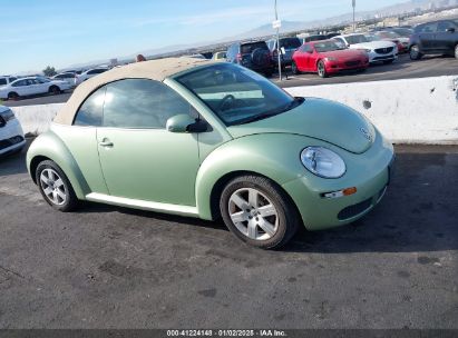 2007 VOLKSWAGEN NEW BEETLE 2.5 Green  Gasoline 3VWRF31Y17M403971 photo #1