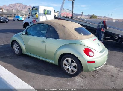 2007 VOLKSWAGEN NEW BEETLE 2.5 Green  Gasoline 3VWRF31Y17M403971 photo #4