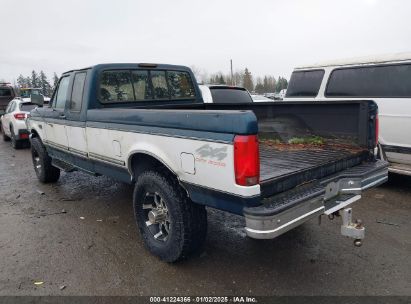 1996 FORD F250 Green  Gasoline 1FTHX26G3TEA37596 photo #4