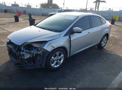 2012 FORD FOCUS SE Silver  Gasoline 1FAHP3F2XCL477942 photo #3