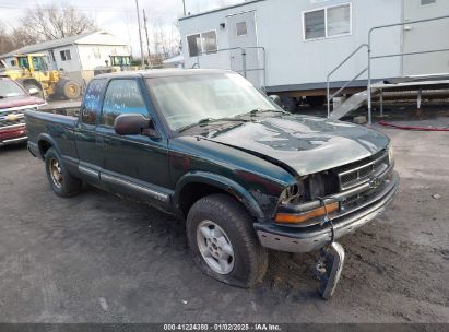 2003 CHEVROLET S-10 LS Green  Gasoline 1GCDT19X238209955 photo #1