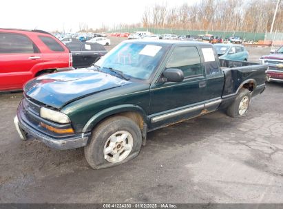 2003 CHEVROLET S-10 LS Green  Gasoline 1GCDT19X238209955 photo #3