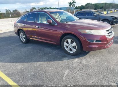 2012 HONDA CROSSTOUR EX Maroon  Gasoline 5J6TF1H37CL005645 photo #1