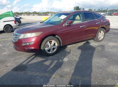 2012 HONDA CROSSTOUR EX Maroon  Gasoline 5J6TF1H37CL005645 photo #3