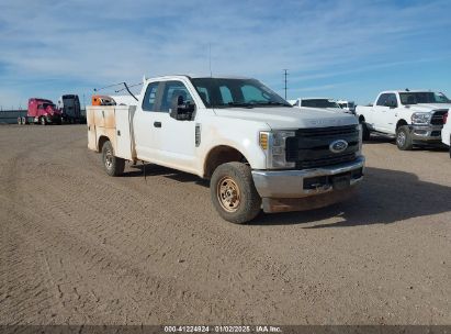 2019 FORD F-350 XL White  Gasoline 1FD8X3B60KEF83222 photo #1