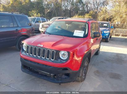 2017 JEEP RENEGADE SPORT FWD Red  gas ZACCJAAB7HPE60973 photo #3