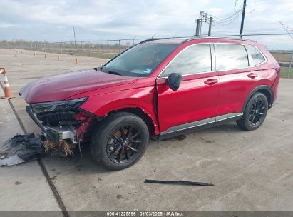 2023 HONDA CR-V HYBRID SPORT Red  Hybrid 7FARS5H52PE000516 photo #3