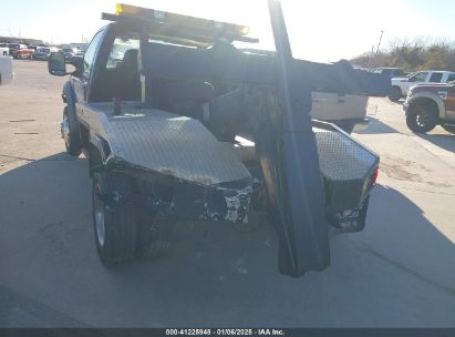 2007 FORD F-450 CHASSIS XL/XLT Black chassis diesel 1FDXF47P17EA69134 photo #4